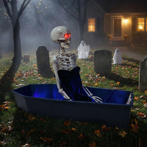 Animated rising skeleton - animated,